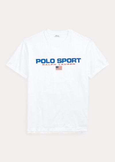 Men's Polo Ralph Lauren Classic Fit Polo Sport T Shirts | 857691WGZ